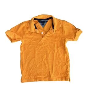 Tommy Hilfiger Boys’ Orange Polo Shirt – Size 6 (Youth)
